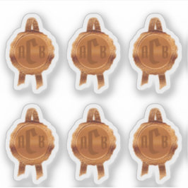 Imitate Award/Certificate Siegel Ribbons (BronzeIn Aufkleber