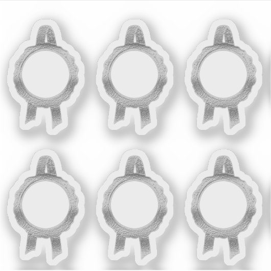 Imitate Award/Certificate Siegel Ribbons (Hollow/S Aufkleber (Vorderseite)