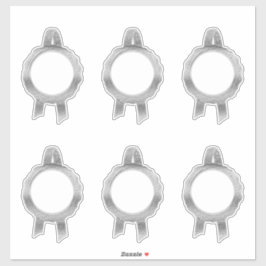 Imitate Award/Certificate Siegel Ribbons (Hollow/S Aufkleber