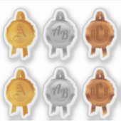 Imitate Award/Certificate Siegel Ribbons (InitMetA Aufkleber (Vorderseite)