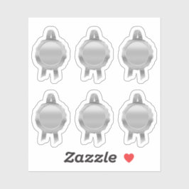 Imitate Award/Certificate Siegel Ribbons (Schlicht Aufkleber