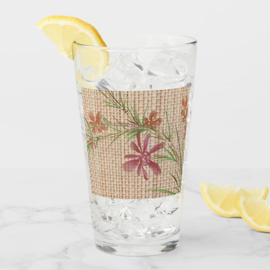 Imitate Bamboo Mat Original Kunstmuseum Glas (Vorderseite Ice)