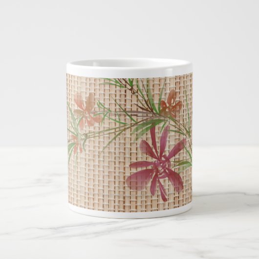 Imitate Bamboo Original Art Jumbo Tasse (Vorderseite)