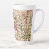 Imitate Bamboo Original Kunst Latte Tasse (Rechts)