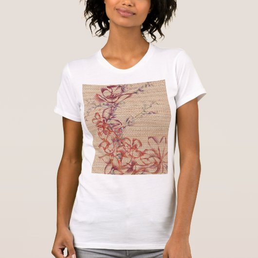 Imitate Bamboo Originale Kunst, Dichtung und Musik T-Shirt (Vorderseite)