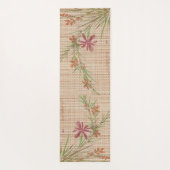 Imitate Bamboo Originale Kunst, Dichtung und Musik Yogamatte (Rückseite)