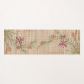 Imitate Bamboo Originale Kunst, Dichtung und Musik Yogamatte (Vorderseite (Horizontal))