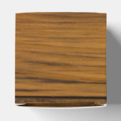 Imitate Barn Wood Daisy Trio Lace Wedding Geschenkschachtel (Oben)