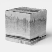 Imitate Barn Wood Rustic Cowboy Boots Western Hoch Geschenkschachtel (Rückseite)