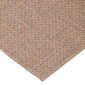 Imitate begraben dunkelbraun tischdecke (Schrägansicht)