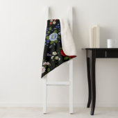 Imitate bestickt mit Rot und Blau Sherpadecke (Beispiel)