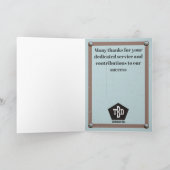 Imitate betäubt universelle Jubiläumskarte Karte (Innenseite)