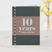 Imitate betäubt universelle Jubiläumskarte Karte (Gelbe Blume)