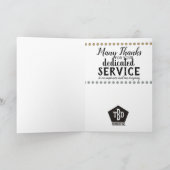 Imitate betäubt universelle Jubiläumskarte Karte (Innenseite)