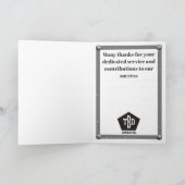 Imitate betäubt universelle Jubiläumskarte Karte (Innenseite)