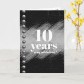 Imitate betäubt universelle Jubiläumskarte Karte (Gelbe Blume)