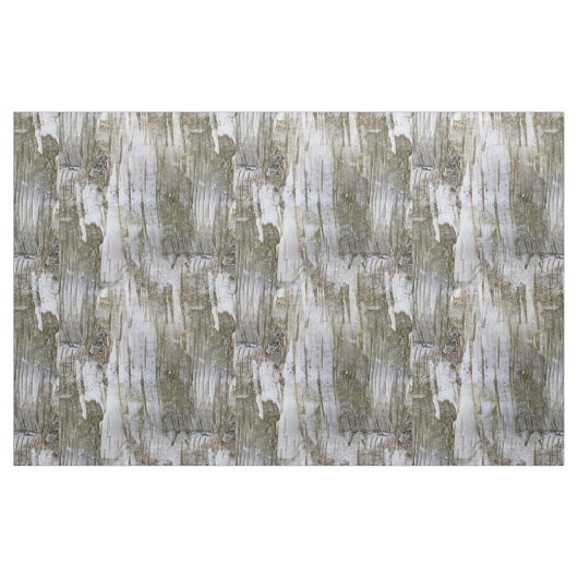 Imitate Birch Baum Bark Texture Look Muster Stoff (Fat Quarter (45,7 x 55,9 cm))