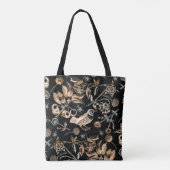 Imitate Birds Käfer Blume Kirsche Früchte Tasche (Rückseite)