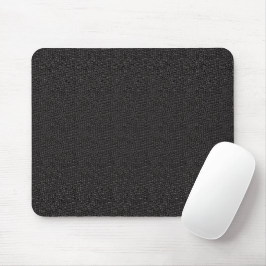 Imitate Black Alligator Leather Mouse Pad Mousepad (Mit Mouse)