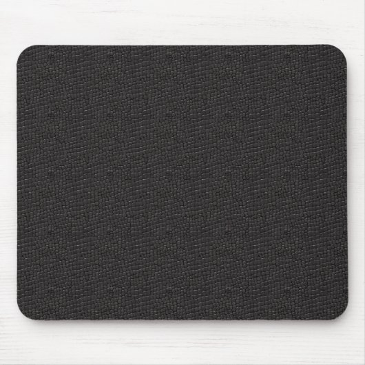 Imitate Black Alligator Leather Mouse Pad Mousepad (Vorne)