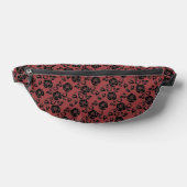 Imitate Black Lace Fishnet Fanny Pack - Custom Col Bauchtasche (Ablage )