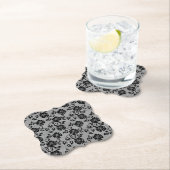 Imitate Black Lace Fishnet Paper Untersetzer mit R (Vor Ort)