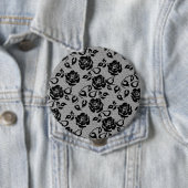 Imitate Black Lace Rose Fishnet Button Gift (Beispiel)