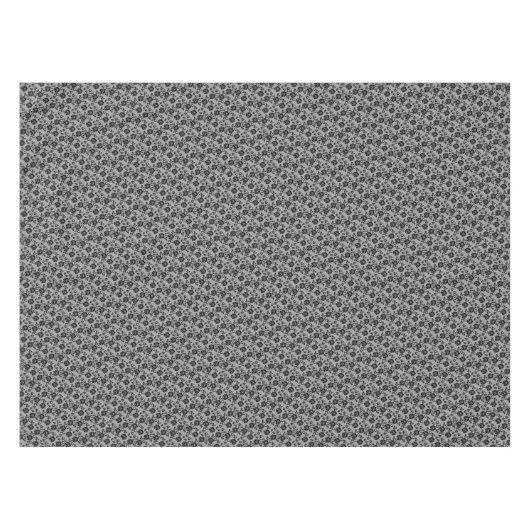 Imitate Black Lace Rose Fishnet Tableclout Tischdecke (Vorderseite (Horizontal))