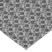 Imitate Black Lace Rose Fishnet Tableclout Tischdecke (Schrägansicht)