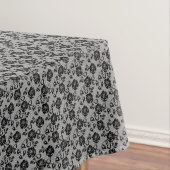 Imitate Black Lace Rose Fishnet Tableclout Tischdecke (Beispiel)