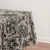 Imitate Black Lace Tableclout Tischdecke (Beispiel)