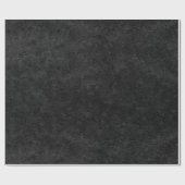 Imitate Black Leather Geschenkpapier (Flach)