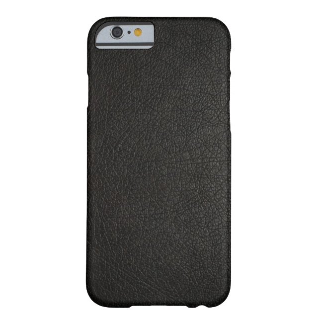 Imitate Black Leather iPhone 6 Fall Case-Mate iPhone Hülle (Rückseite)