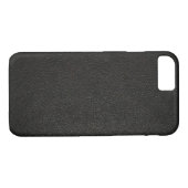 Imitate Black Leather iPhone 7 Fall Case-Mate iPhone Hülle (Rückseite (Horizontal))