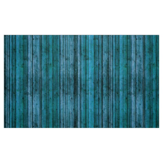 Imitate Blau Rustikales Holz Stoff (Fat Quarter (45,7 x 55,9 cm))