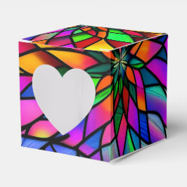 Imitate Bleiglas Herz Geschenkschachtel