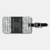 Imitate Bling Gepäckanhänger (Vorderseite horizontal)