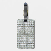 Imitate Bling Gepäckanhänger (Rückseite vertikal)
