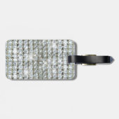 Imitate Bling Gepäckanhänger (Rückseite horizontal)