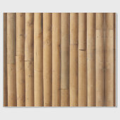 Imitate Blockhüttenseite Geschenkpapier (Flach)