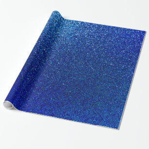 Imitate Blue Glitzer Hintergrund Sparkle Textur Geschenkpapier