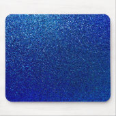Imitate Blue Glitzer Hintergrund Sparkle Textur Mousepad (Vorne)