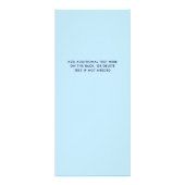 Imitate Blue Iridescent | Dienstleistungen der Sal Werbekarte (Hinten)