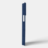 Imitate Blue Jeans Custom Text iPhone Case (Rückseite / Rechts)