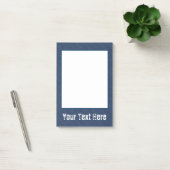 Imitate Blue Jeans Denim Custom Text Post Hinweise Post-it Klebezettel (Büro)