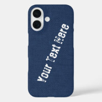Imitate Blue Jeans Ihr Textname