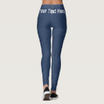 Imitate Blue Jeans Leggings mit Ihrem Text<br><div class="desc">Blue Jeans Fabric Leggings Benutzerdefinierter Text oder Entfernen</div>