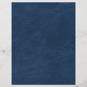 Imitate Blue Leather Texture Scrapbook Papier