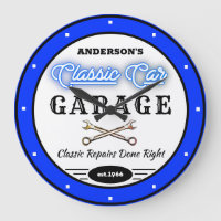 Imitate Blue Neon Classic Autogarage