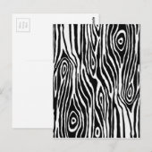 Imitate Bois Postkarte (Vorne/Hinten)